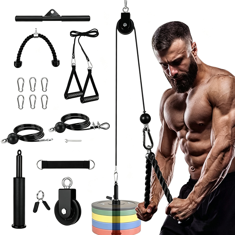 Home Gym Diy Pulley System - Kit Completo de Ginásio Doméstico DIY,