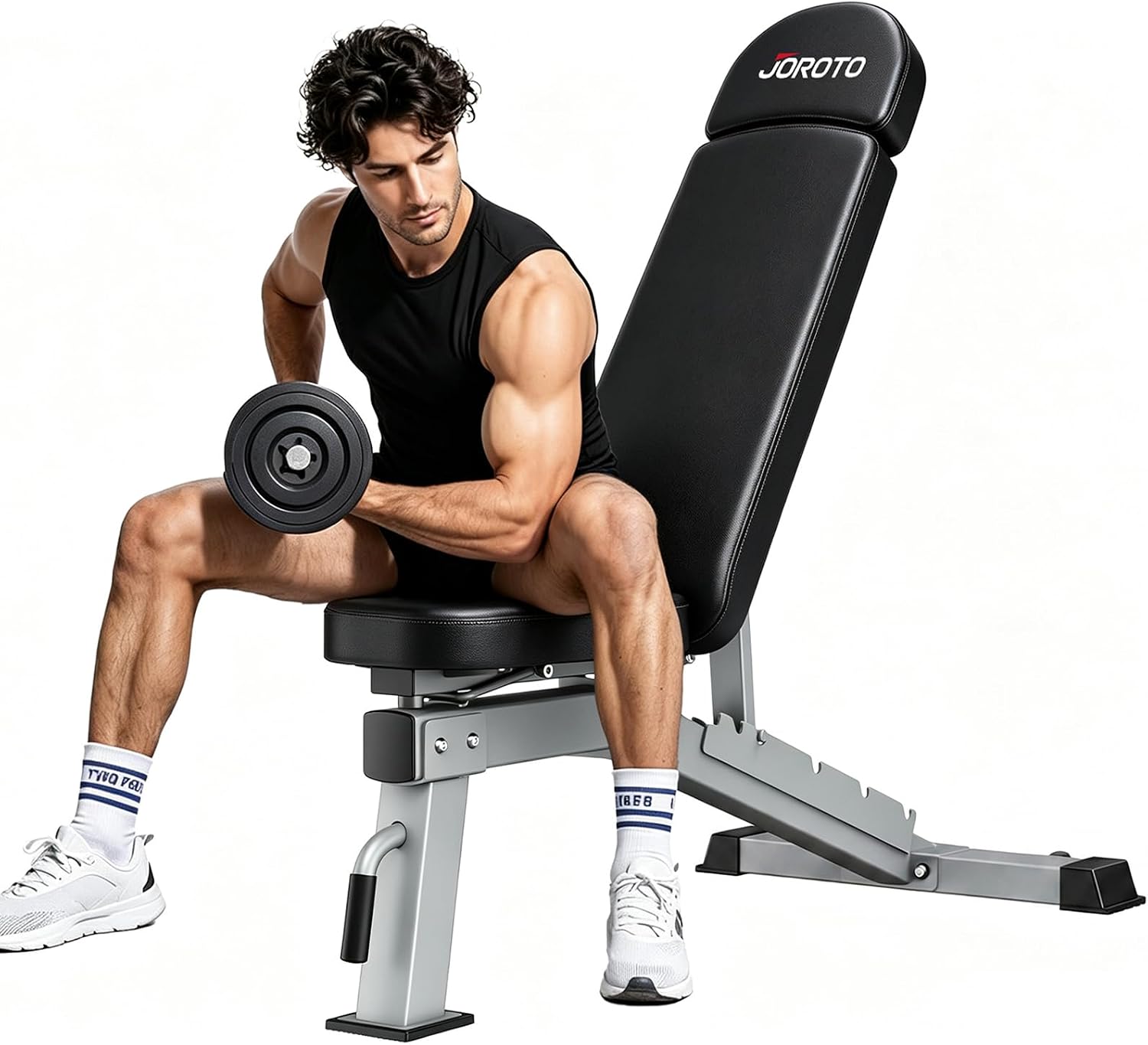 Home Gym Bench - Banco de Musculação Ajustável com Capacidade