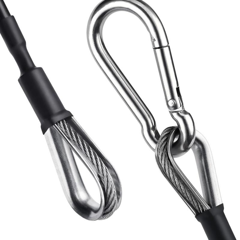 Home Gym Leg Extension - 1/2 pçs extensão de cabo de
