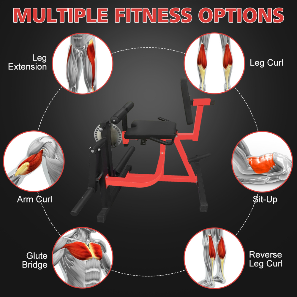Máquina Ajustável para Extensã - Home Gym Leg Extension avaliação e preço