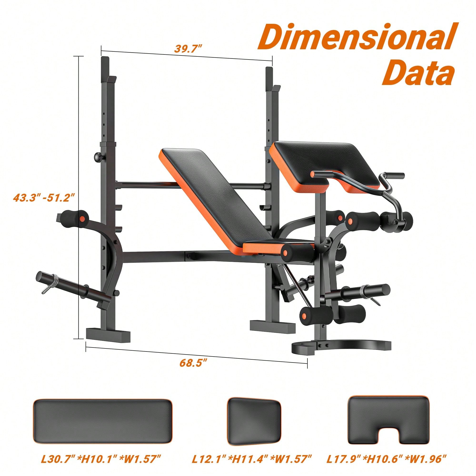 Banco de Musculação GIKPAL, Co - Home Gym Leg Extension avaliação e preço