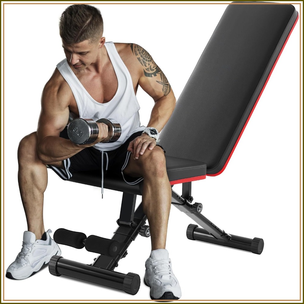Banco de musculação ajustável  - Home Gym Bench avaliação e preço