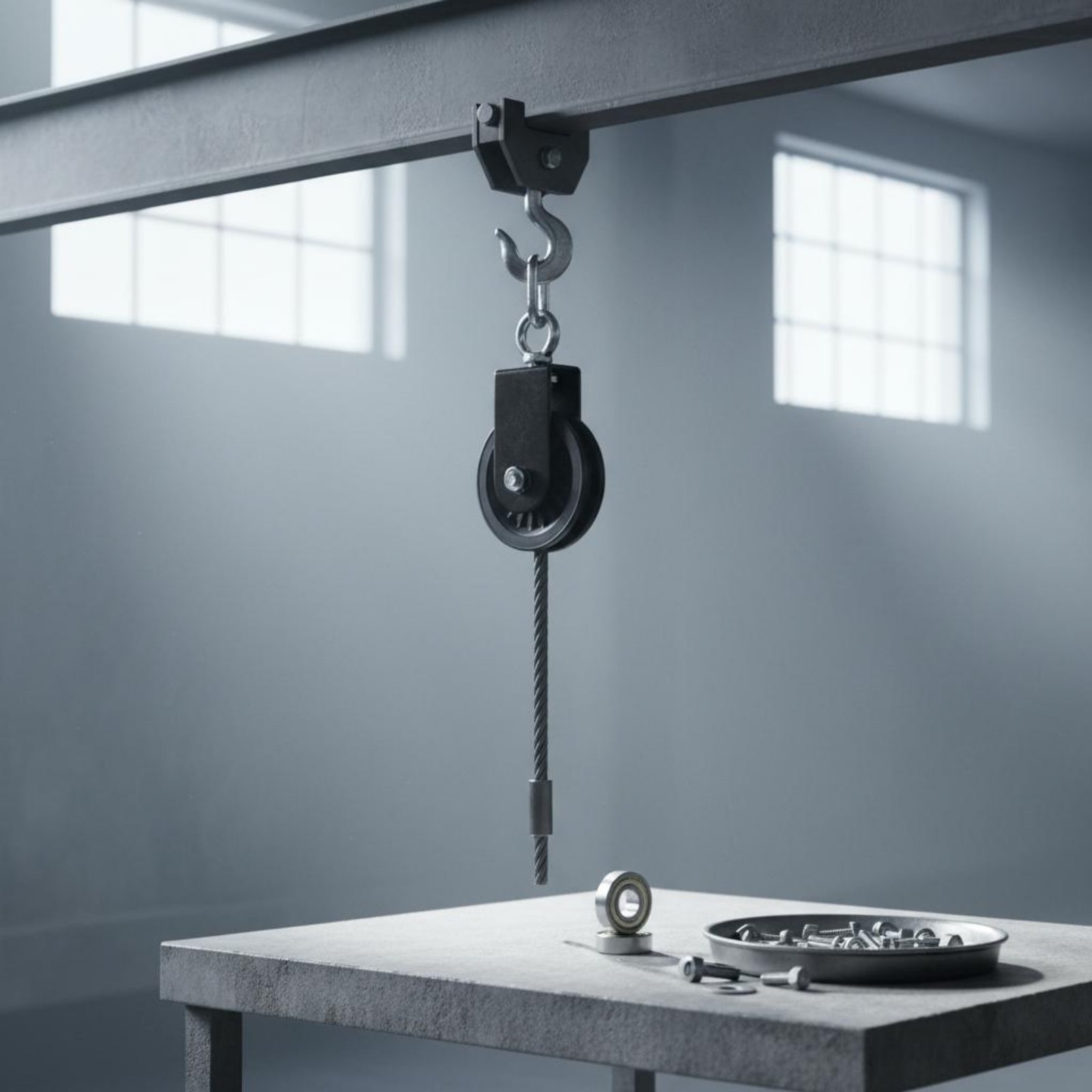 Suporte de Polia Silencioso pa - Home Gym Diy Pulley System avaliação e preço