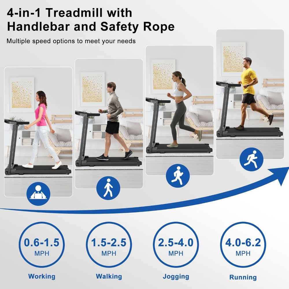 Esteira Dobrável para Caminhad - Home Gym Foldable avaliação e preço