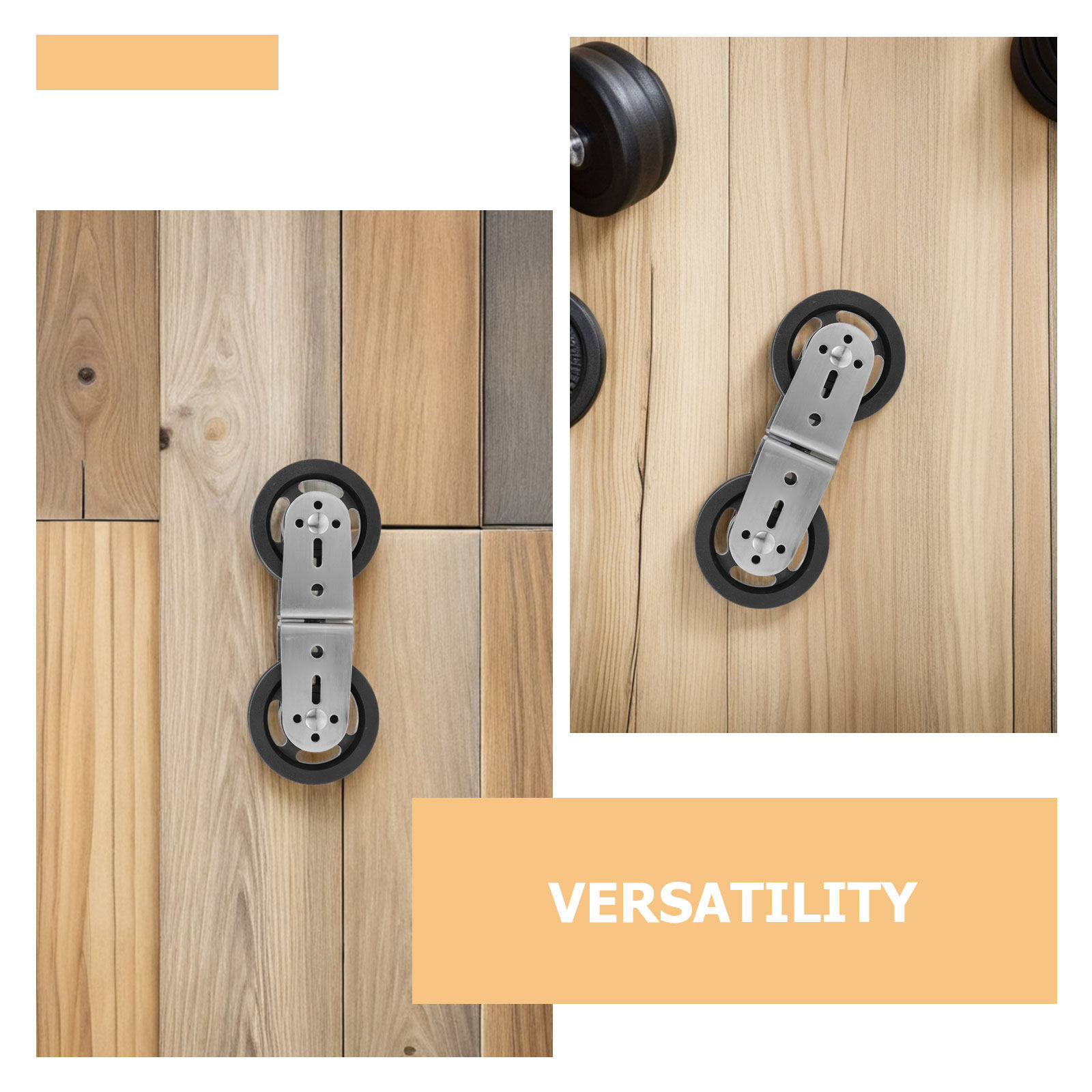2 Peças de Polias Duplas de Pl - Home Gym Diy Pulley System avaliação e preço