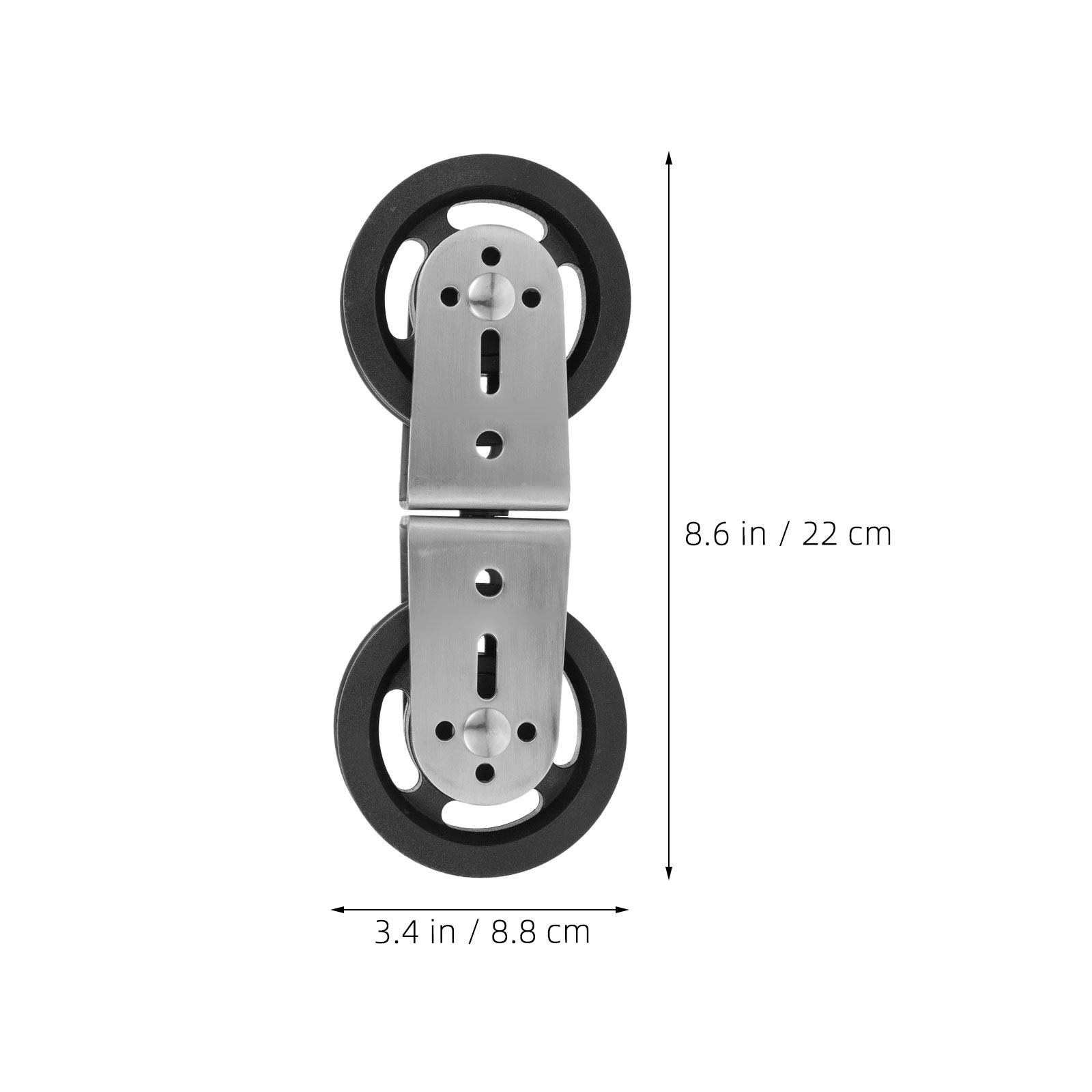 2 Peças de Polias Duplas de Pl - Home Gym Diy Pulley System avaliação e preço