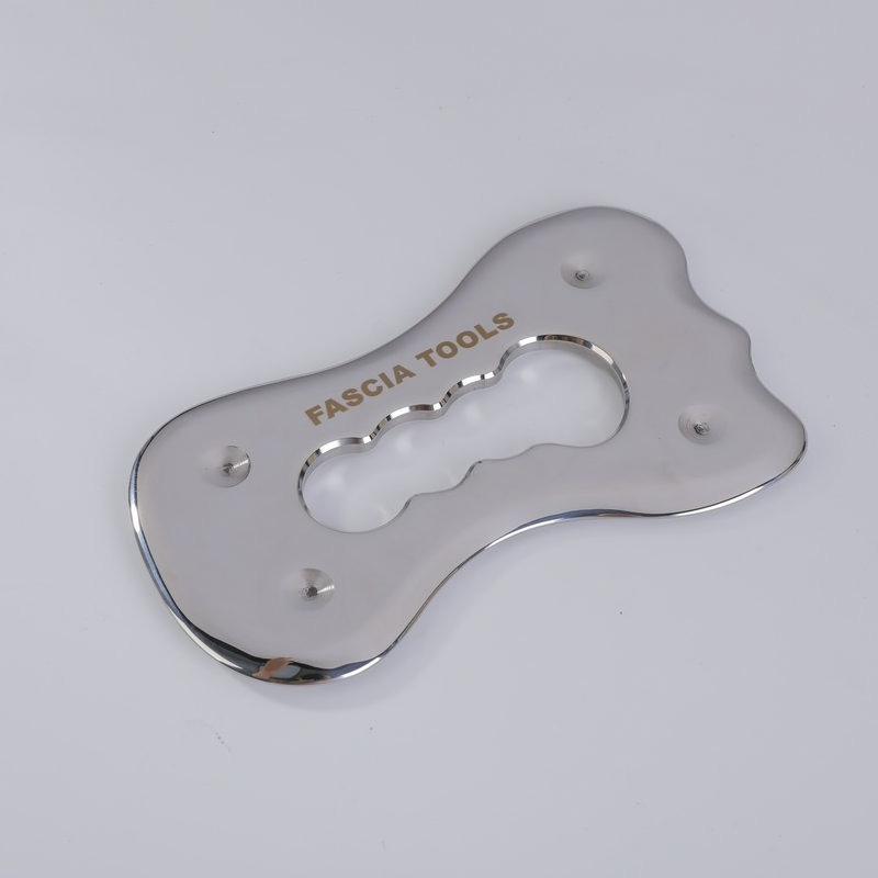 Placa Gua Sha de Aço Inoxidáve - Home Gym Exercise avaliação e preço