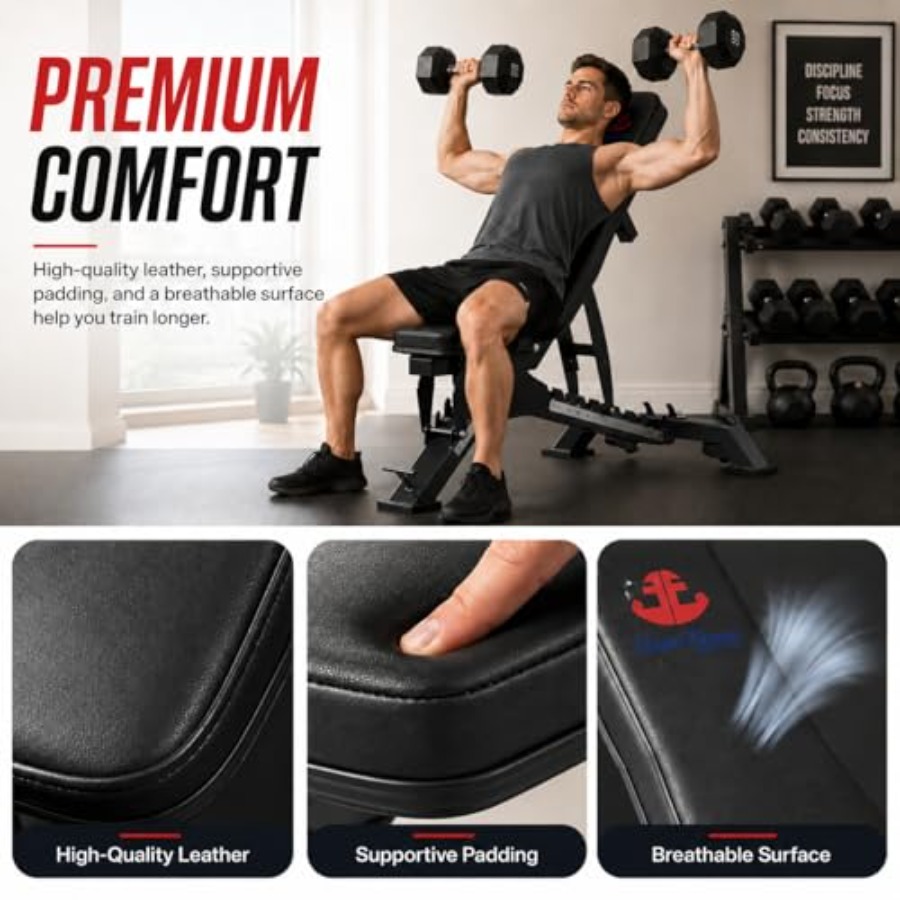 Banco de Exercícios Ajustável  - Home Gym Bench avaliação e preço