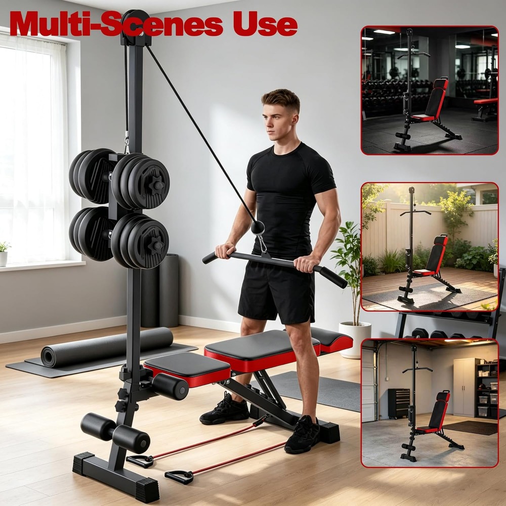 Banco de Musculação Multifunci - Home Gym Bench avaliação e preço