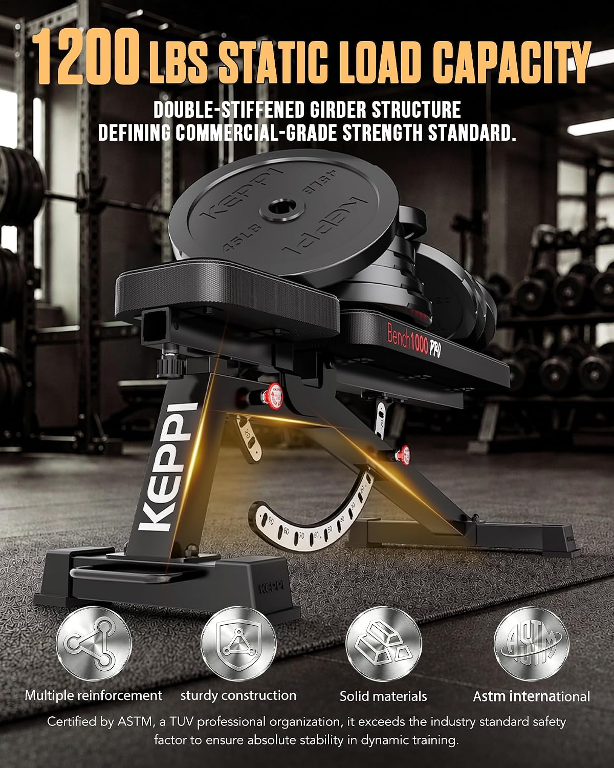 Banco de Musculação Ajustável  - Home Gym Bench avaliação e preço