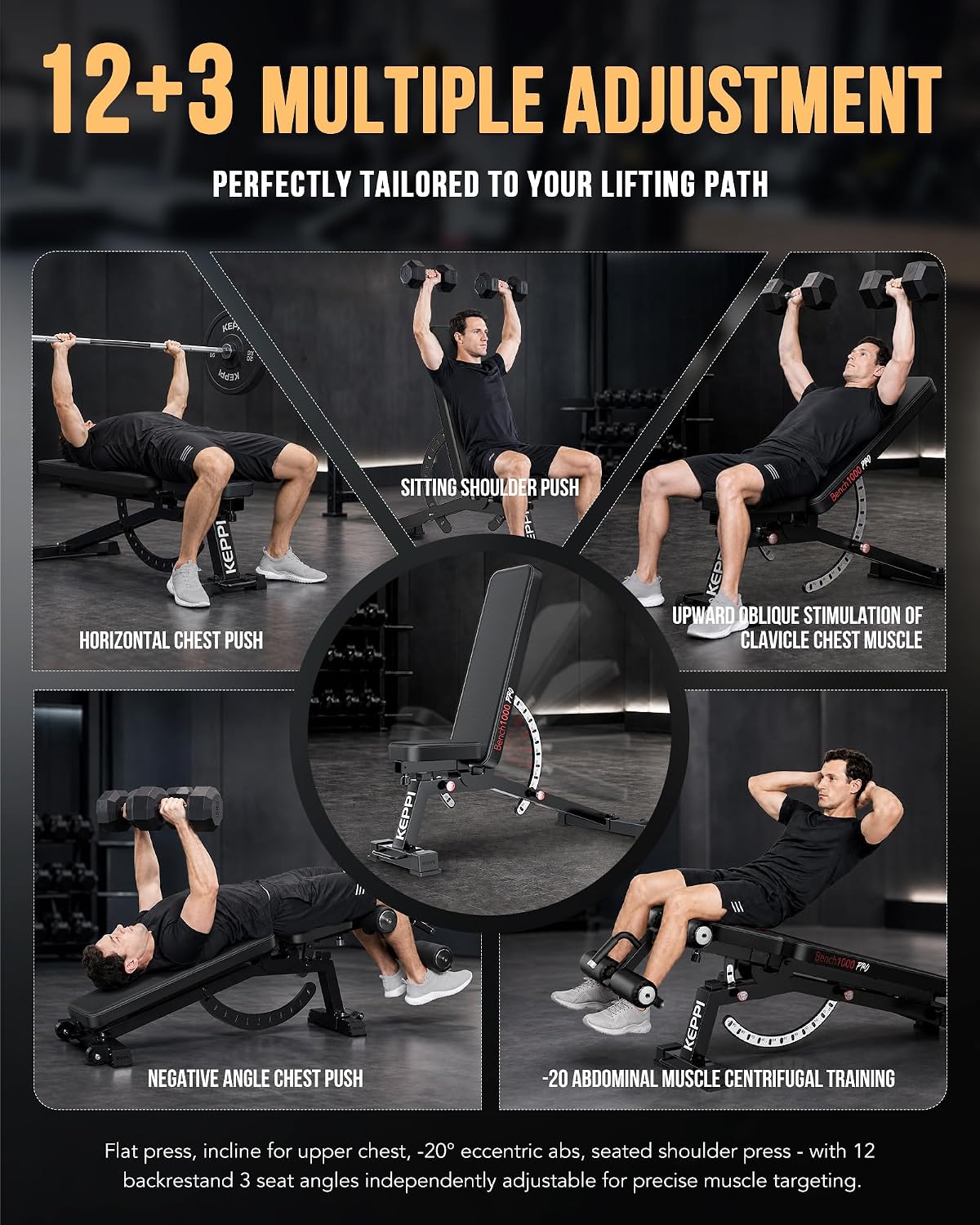 Banco de Musculação Ajustável  - Home Gym Bench avaliação e preço