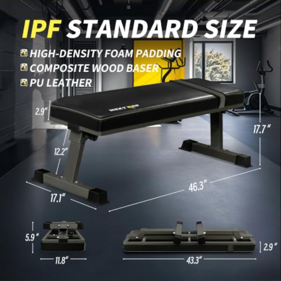 Banco de musculação para acade - Home Gym Bench avaliação e preço